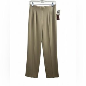 NWT JM Collection Classic Beige Women's Trousers
